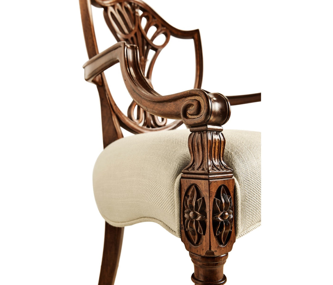 Dining Chair with Arms Sheraton