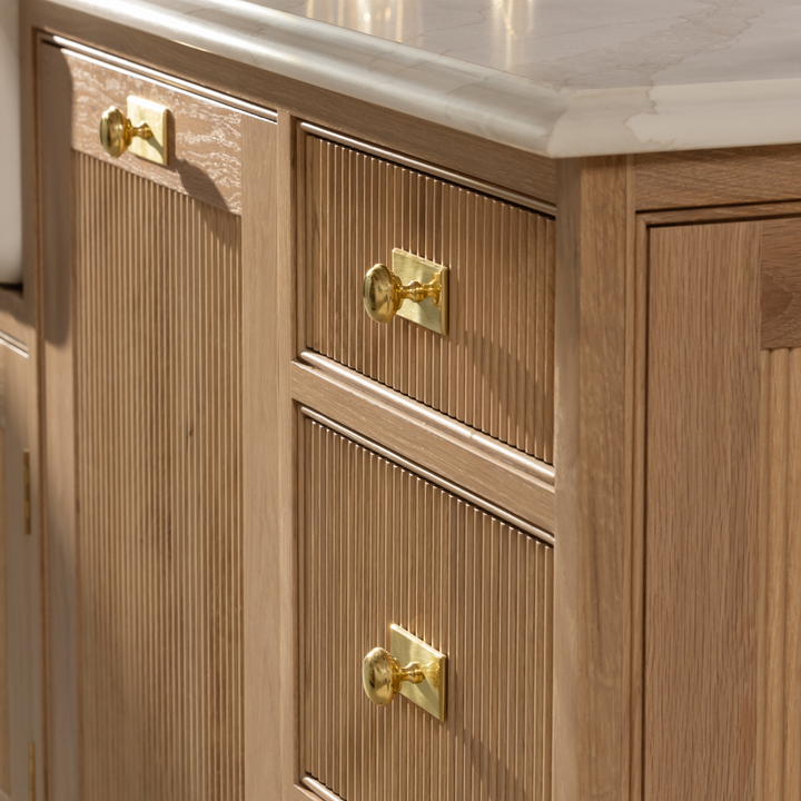 Queslett Cabinet Knob Rectangular