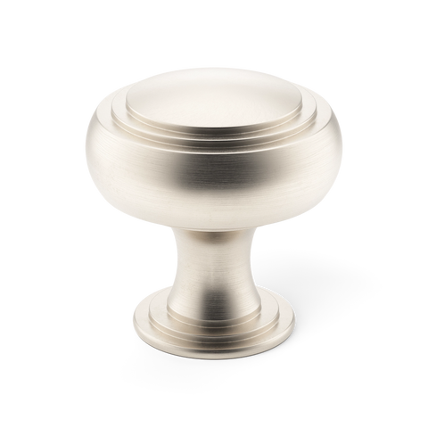 Carlton Skåpsknopp — Armac Martin — Satin nickel - SNP