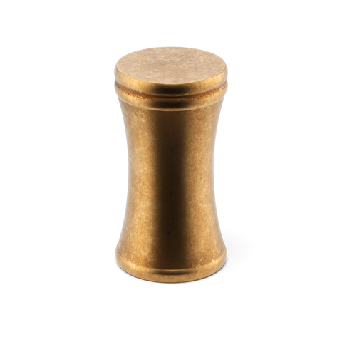 Grove Bamboo Thumb Knob — Armac Martin — Antik mässing - BEL