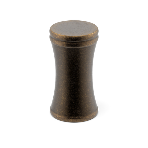 Grove Bamboo Thumb Knob — Armac Martin — Mörk antik mässing - DAB