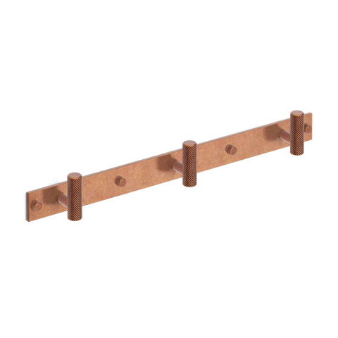MIX diamantknottrad Wall Krok Rack — Armac Martin — Antik koppar - AGC