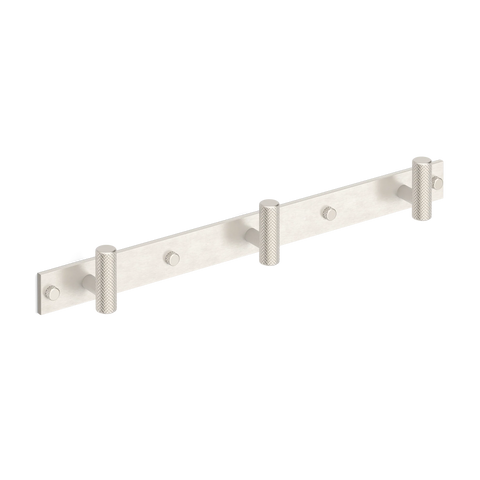 MIX diamantknottrad Wall Krok Rack — Armac Martin — Satin nickel - SNP