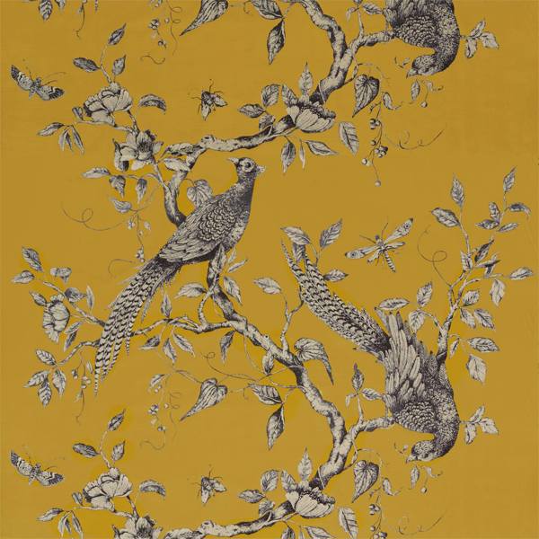 Zoffany Fabric Darnley Toile Velvet