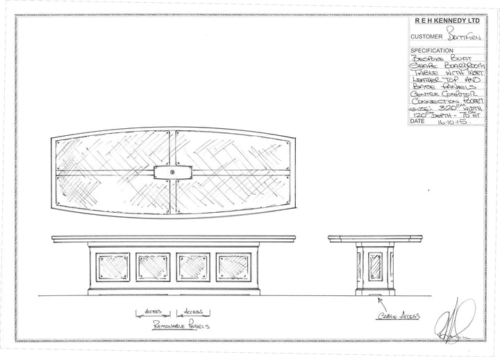 R.E.H. Kennedy Konferensbord Executive