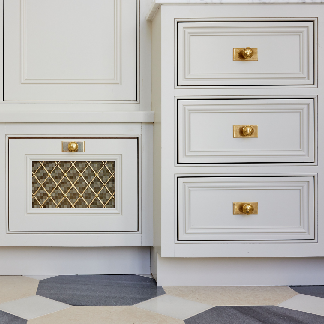 Queslett Cabinet Knob Rectangular