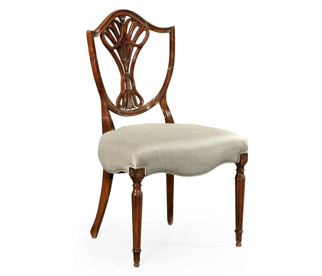 Buckingham Shield Back Side Chair