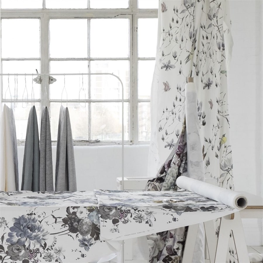 Designers Guild Tyg Madame Butterfly Ii Delft