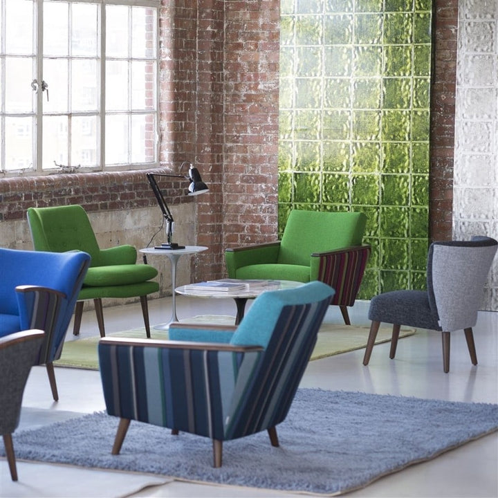 Designers Guild Tyg Serge Zinc