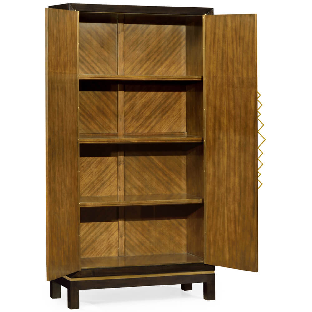 Storage Cabinet Walnut Bookmatched