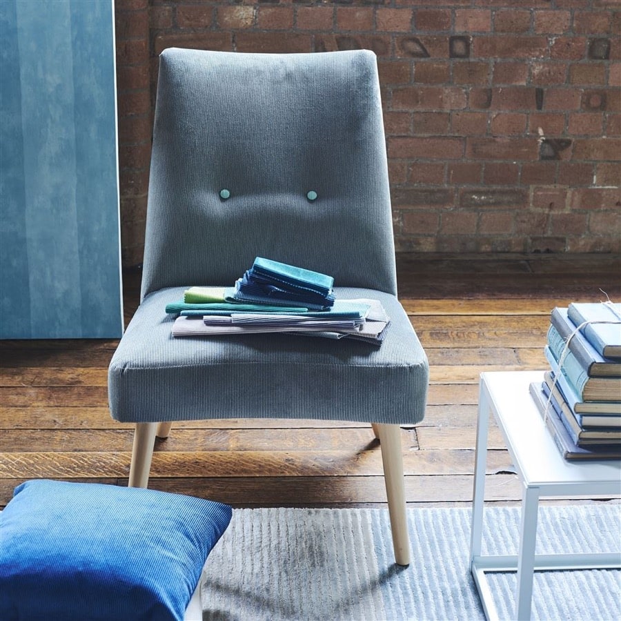 Designers Guild Tyg Tammaro Zinc