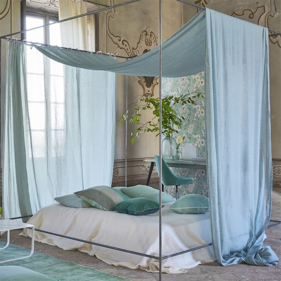 Designers Guild Tyg Lauziere Zinc