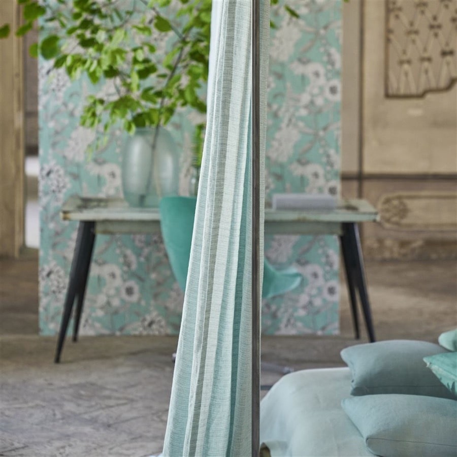 Designers Guild Tyg Lauziere Zinc