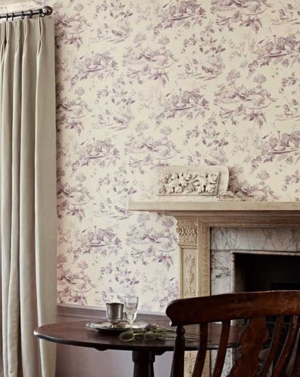 Sanderson Tapet AesopÂŽS Fables Pink