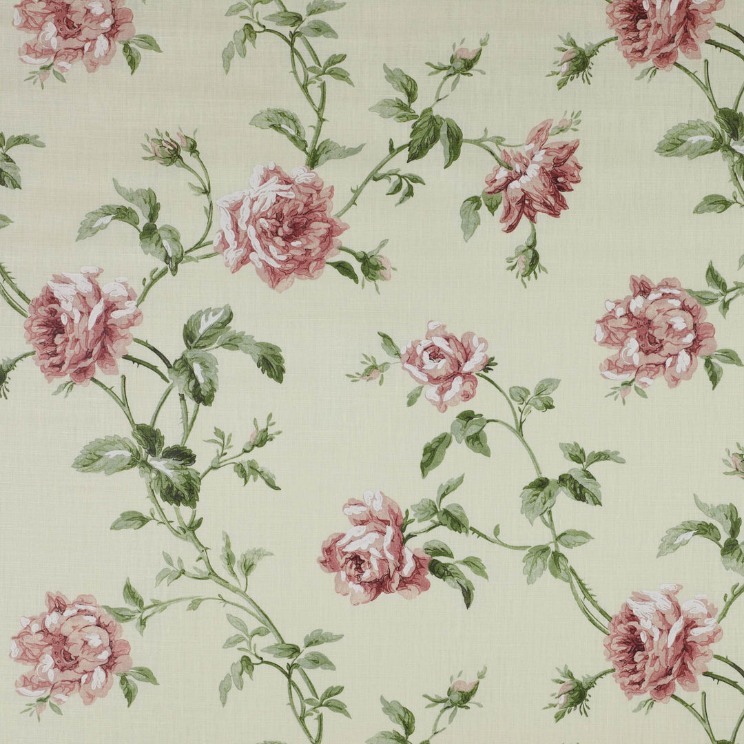 Colefax and Fowler Tyg Amelie Pink Green