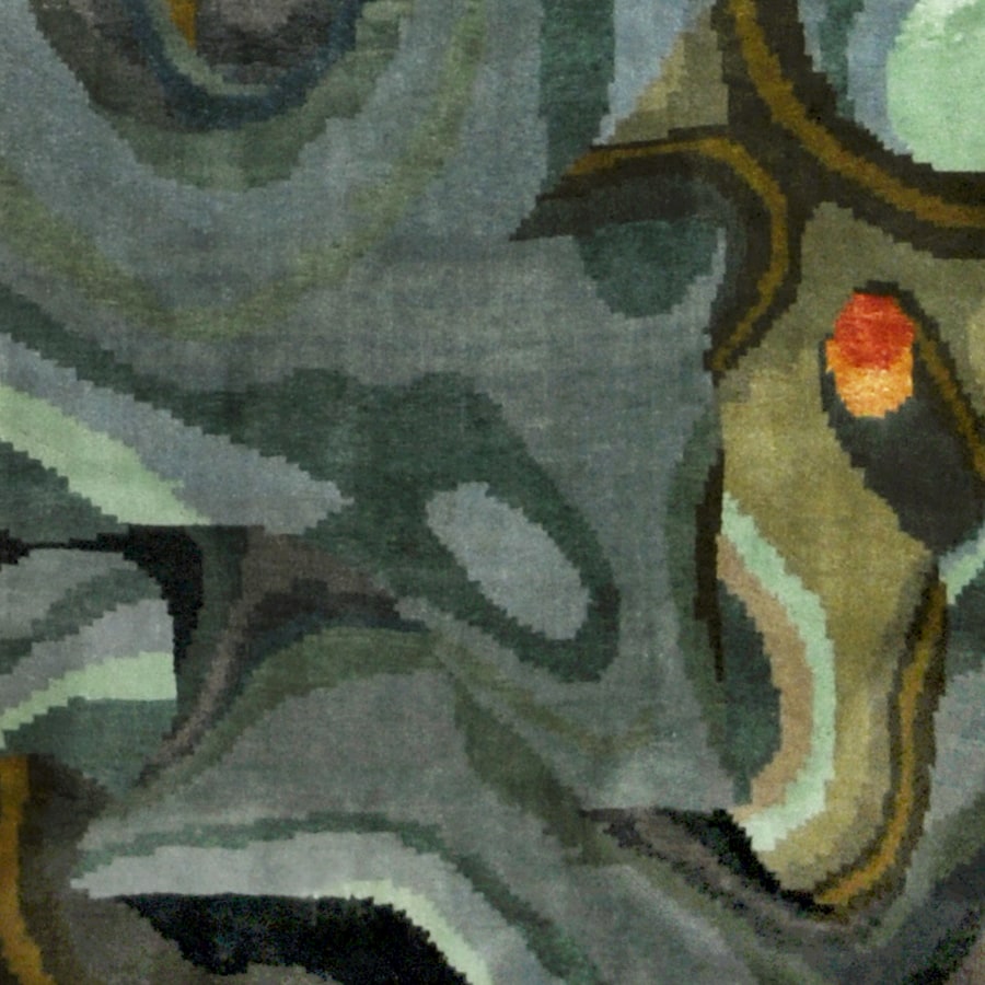 Brittfurn Persisk Matta Art Deco 330  x  305