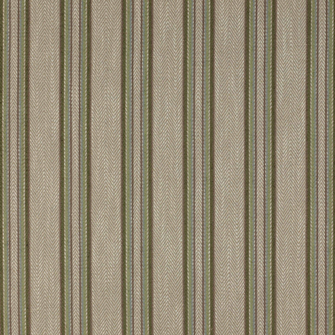 Colefax and Fowler Tyg Burnham Stripe Leaf Green