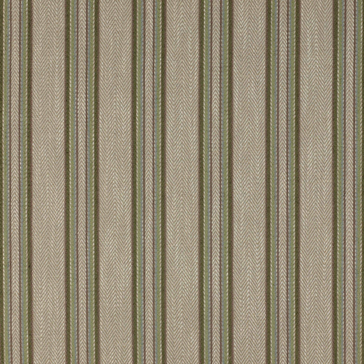 Colefax and Fowler Tyg Burnham Stripe Leaf Green
