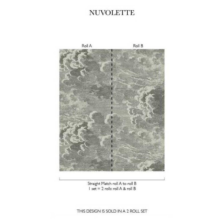 Lataa kuva Galleria-katseluun, Cole and Son Tapet Nuvolette (2 Rolls) 57
