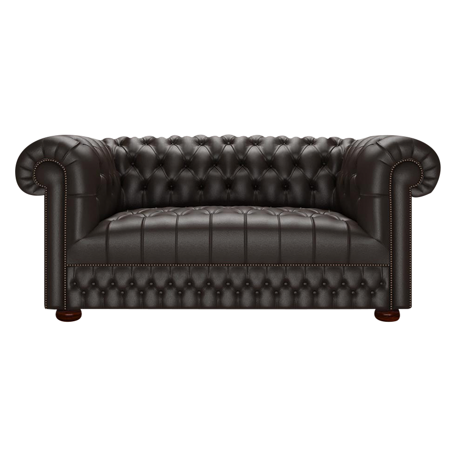 Cromwell 2 Sits Chesterfield Soffa Birch Brown