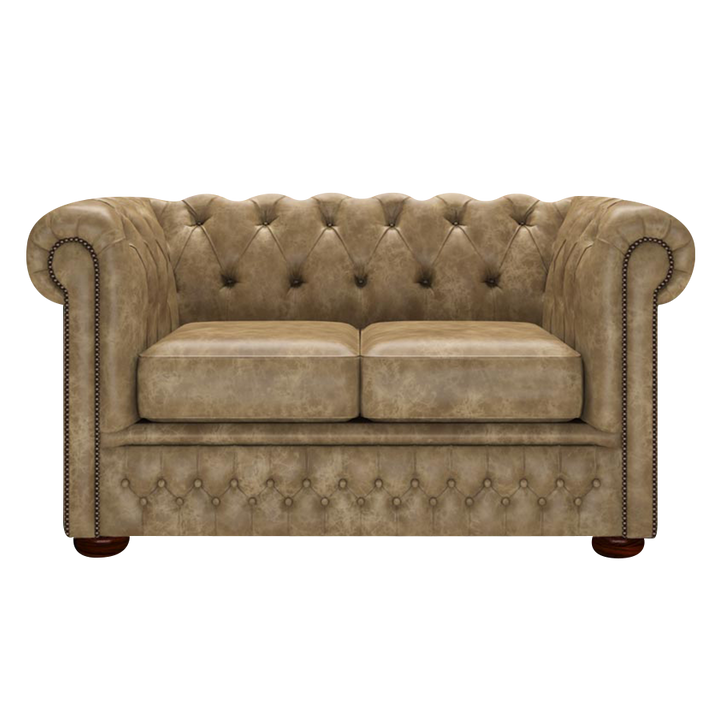 Fleming 2 Sits Chesterfield Soffa Etna Beige