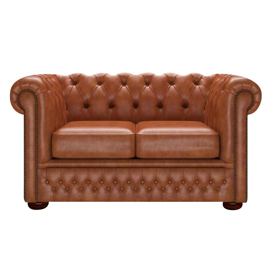 Fleming 2 Sits Chesterfield Soffa Old English Bruciato