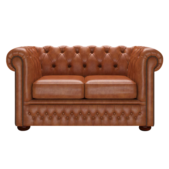 Fleming 2 Sits Chesterfield Soffa Old English Bruciato