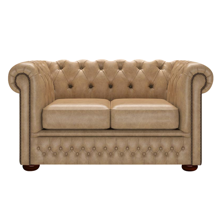 Fleming 2 Sits Chesterfield Soffa Old English Parchment