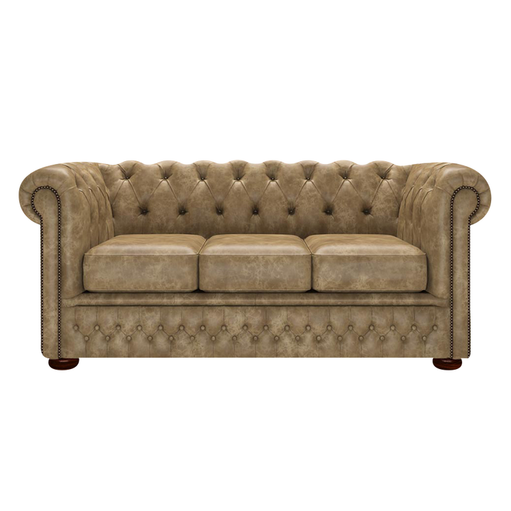 Fleming 3 Sits Chesterfield Soffa Etna Beige