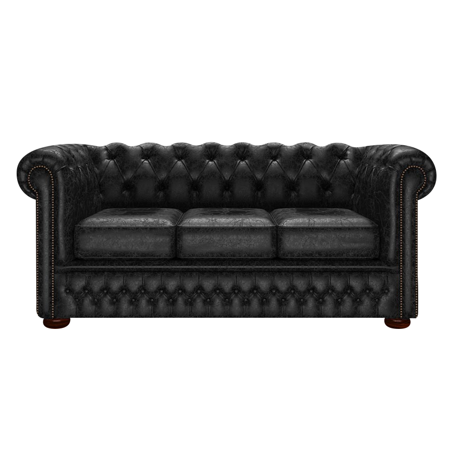 Fleming 3-Sits Chesterfield Soffa