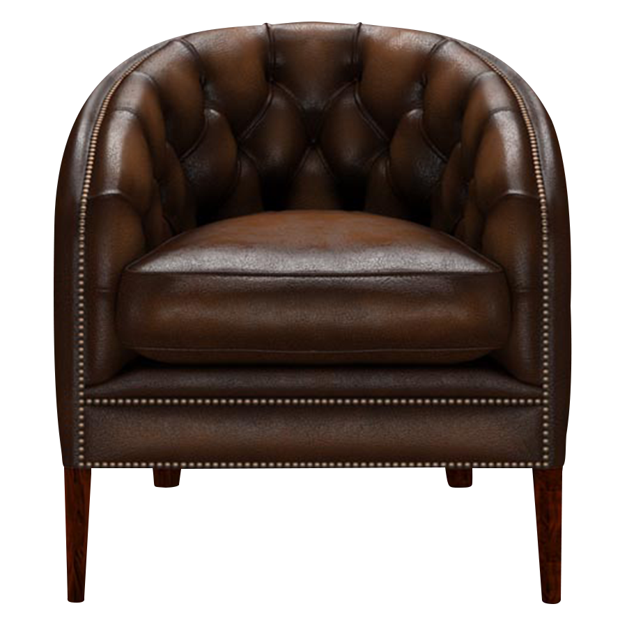 Blake Chesterfield FÄtölj Antique Autumn Tan