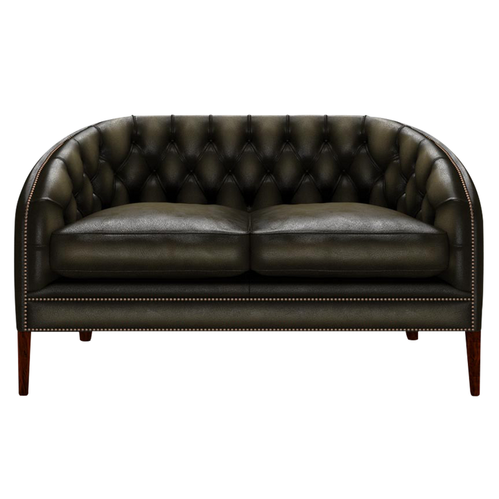 Blake 2 Sits Chesterfield Soffa Antique Olive