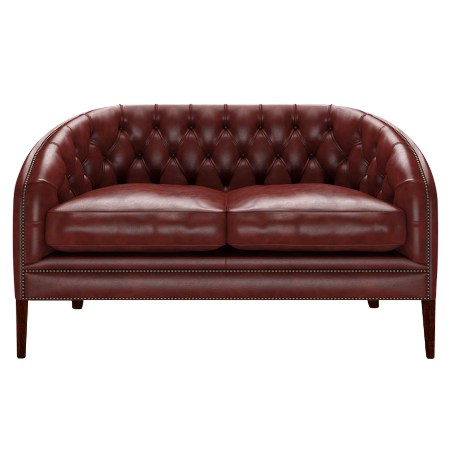 Blake 2 Sits Chesterfield Soffa Old English Chestnut