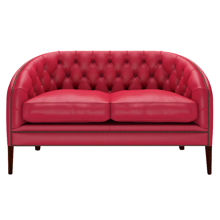Blake 2 Sits Chesterfield Soffa Shelly Flame Red