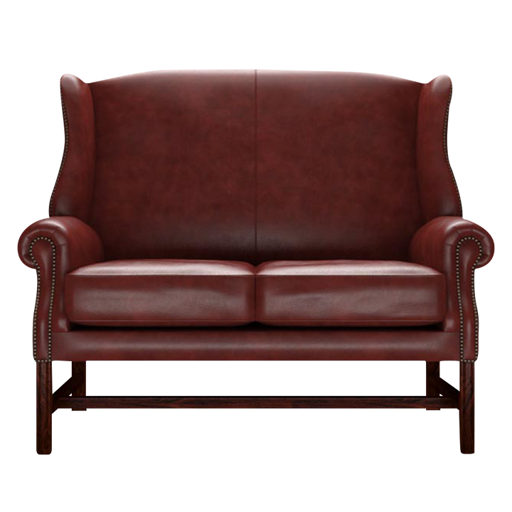 Drummond 2 Sits Chesterfield Soffa Old English Chestnut