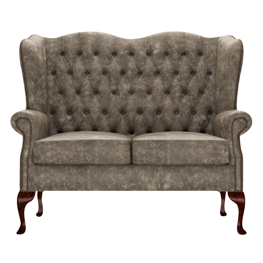 Gladstone 2 Sits Chesterfield Soffa Etna Taupe