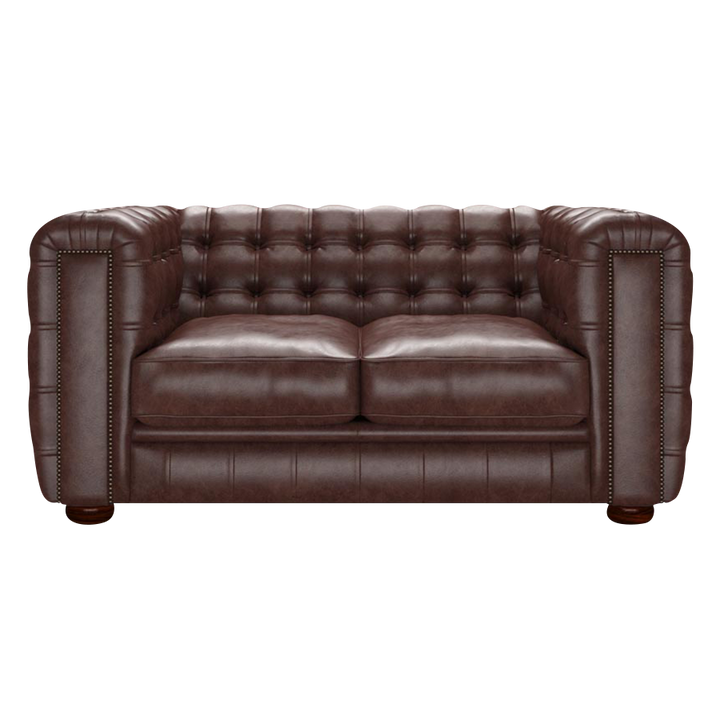 Kingsley 2 Sits Chesterfield Soffa Old English Dark Brown
