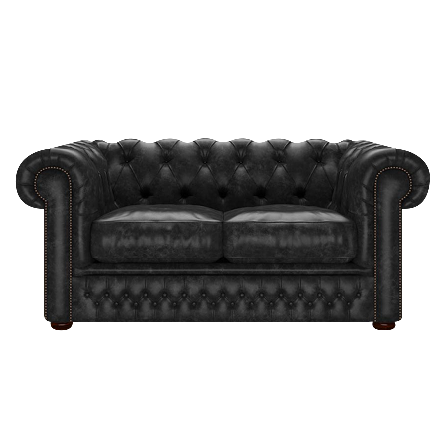 Shackleton 2 Sits Chesterfield Soffa Etna Black