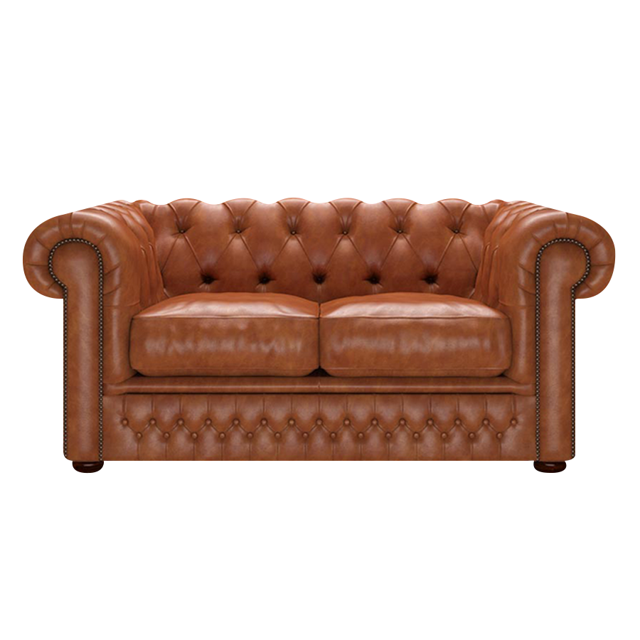 Shackleton 2 Sits Chesterfield Soffa Old English Bruciato