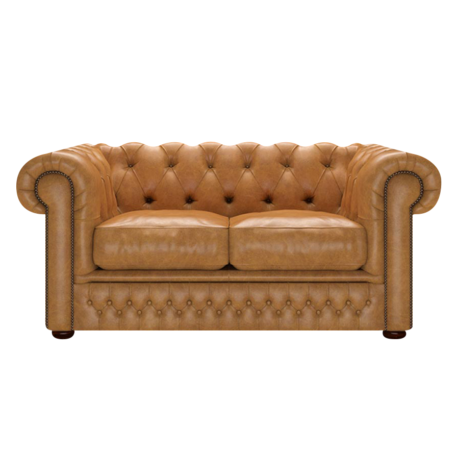 Shackleton 2 Sits Chesterfield Soffa Old English Buckskin