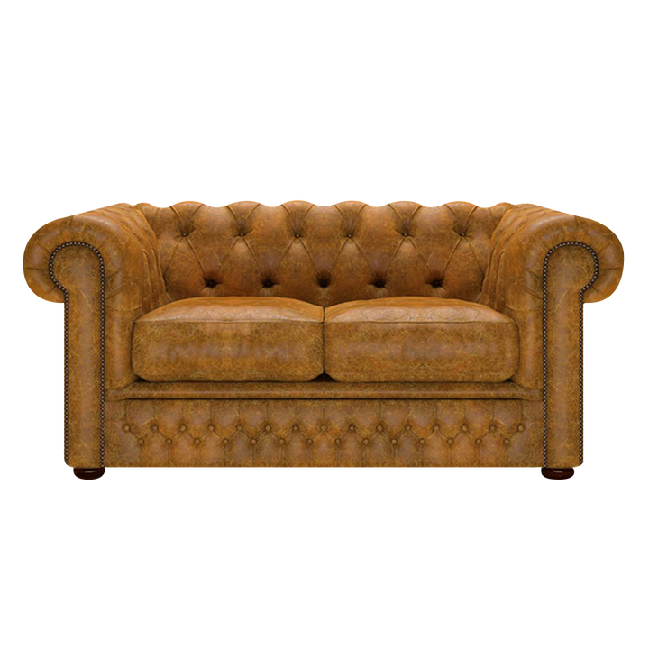 Shackleton 2 Sits Chesterfield Soffa Tudor Mustard