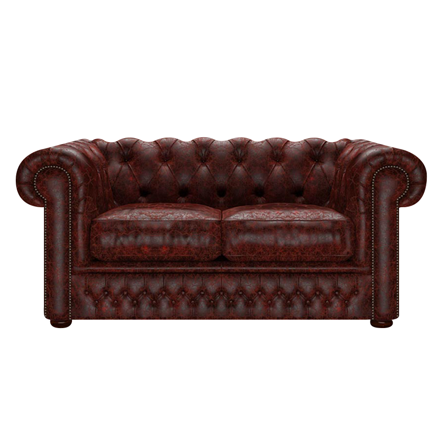 Shackleton 2 Sits Chesterfield Soffa Tudor Oxblood