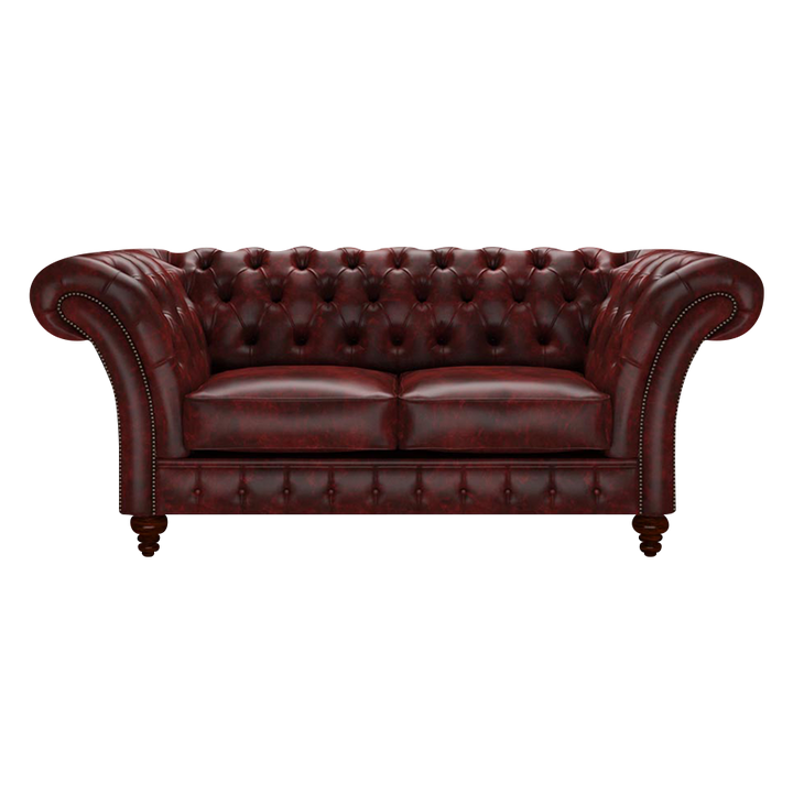 Wordsworth 2 Sits Chesterfield Soffa Etna Red