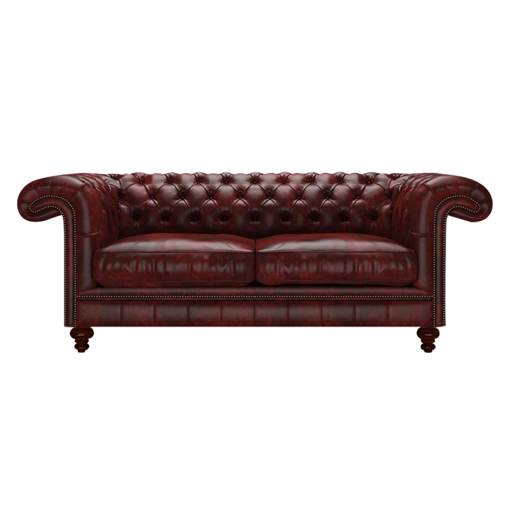 Allingham 3 Sits Chesterfield Soffa Etna Red