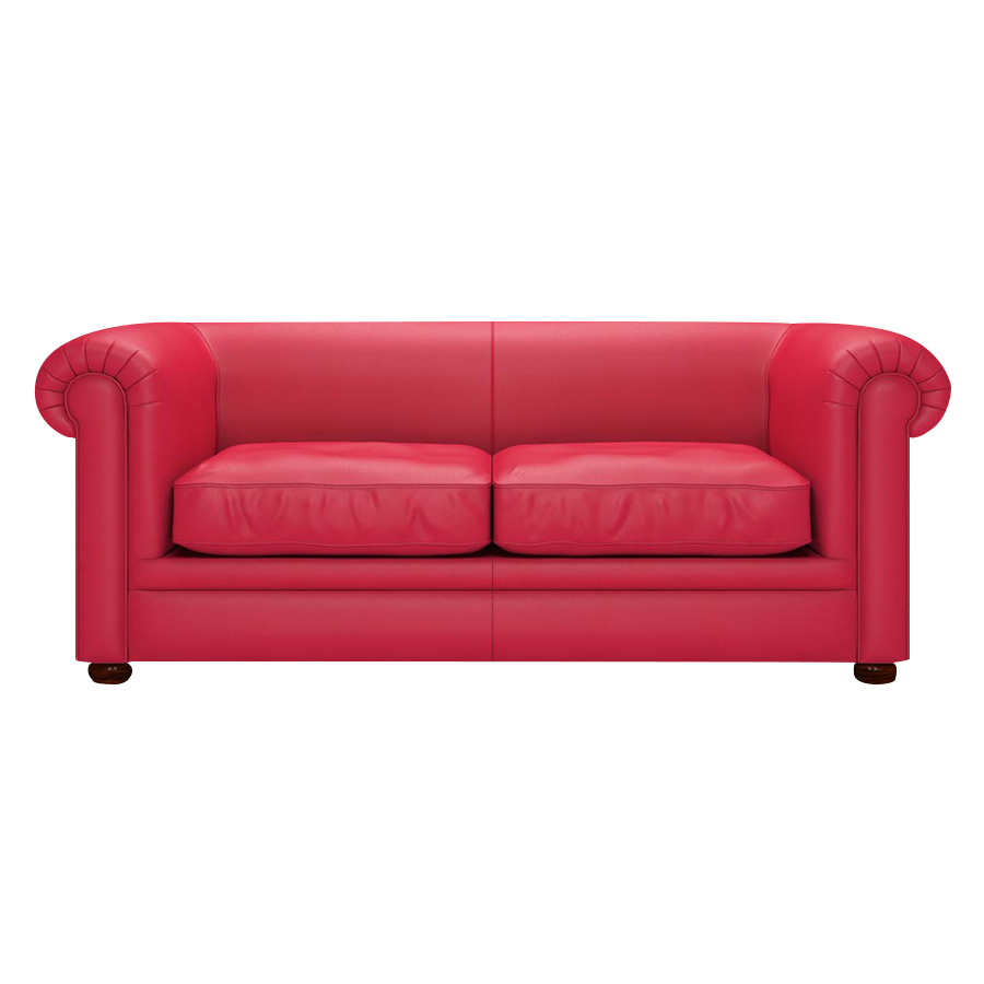 Austen 3 Sits Chesterfield Soffa Shelly Flame Red