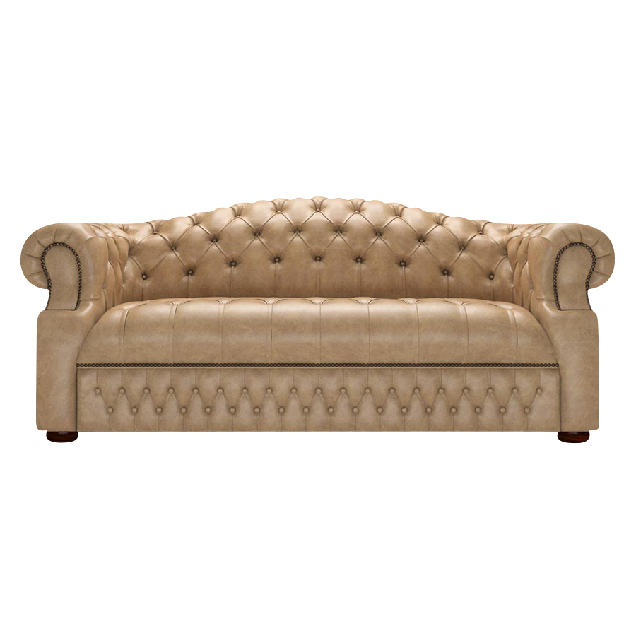 Blanchard 3 Sits Chesterfield Soffa Old English Parchment