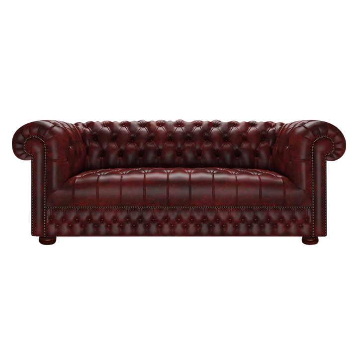 Cromwell 3 Sits Chesterfield Soffa Etna Red