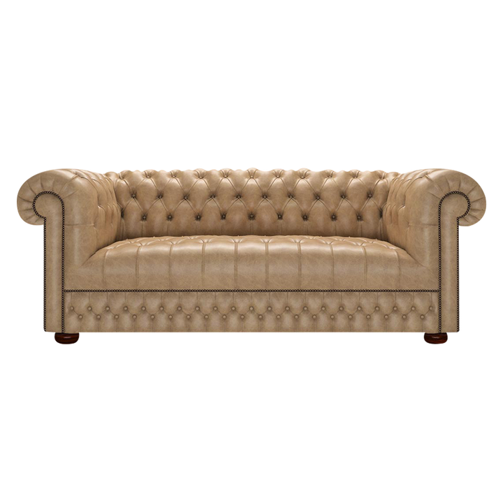 Cromwell 3 Sits Chesterfield Soffa Old English Parchment