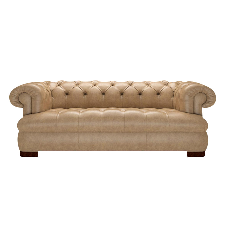 Drake 3 Sits Chesterfield Soffa Old English Parchment