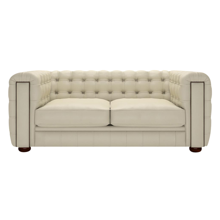 Kingsley 3 Sits Chesterfield Soffa Birch Ivory